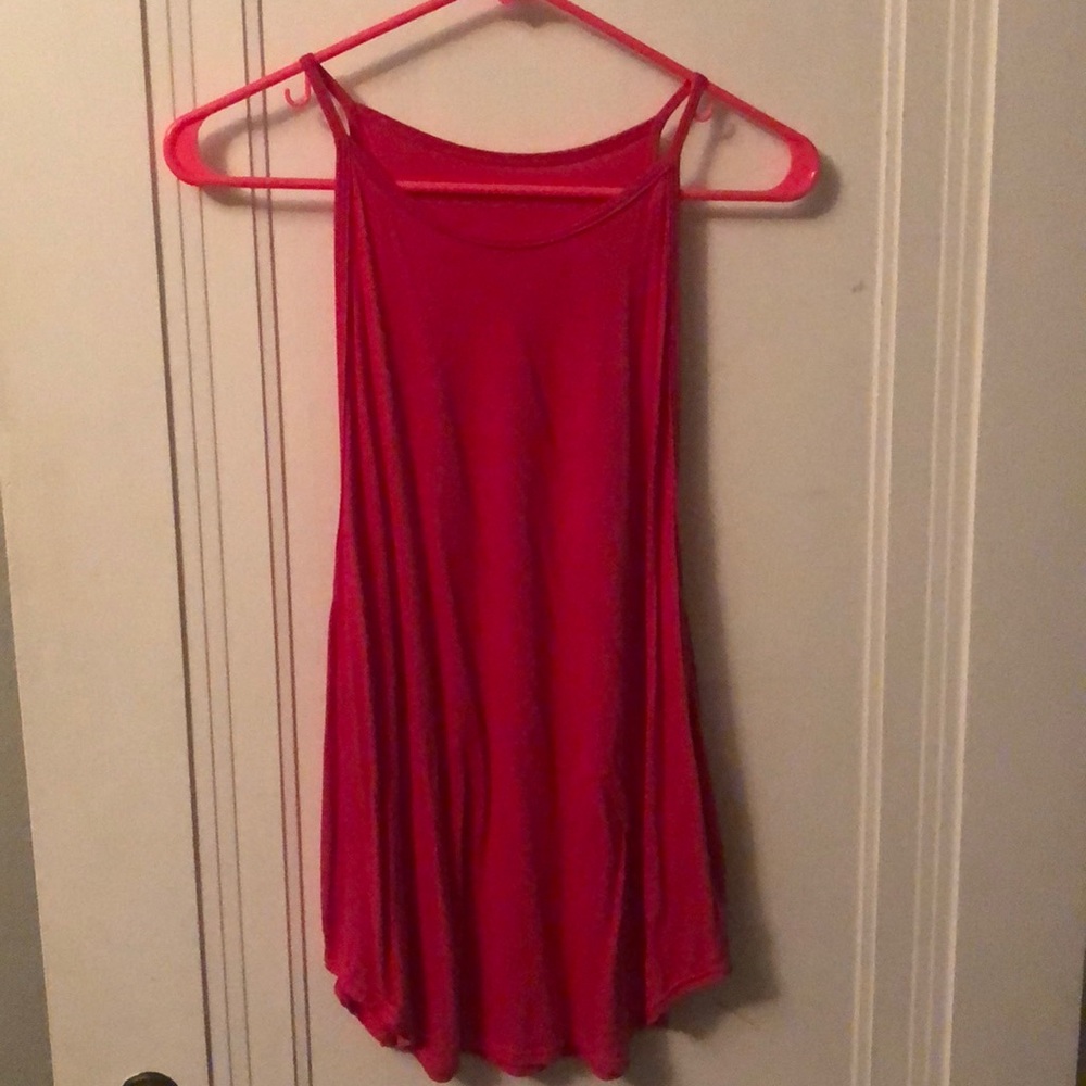 Hot pink top